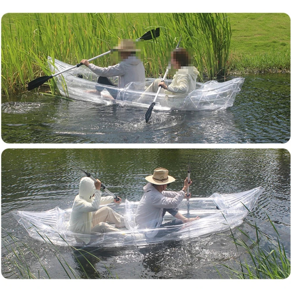Transparent Kayak, Multi-Person Inflatable Boat