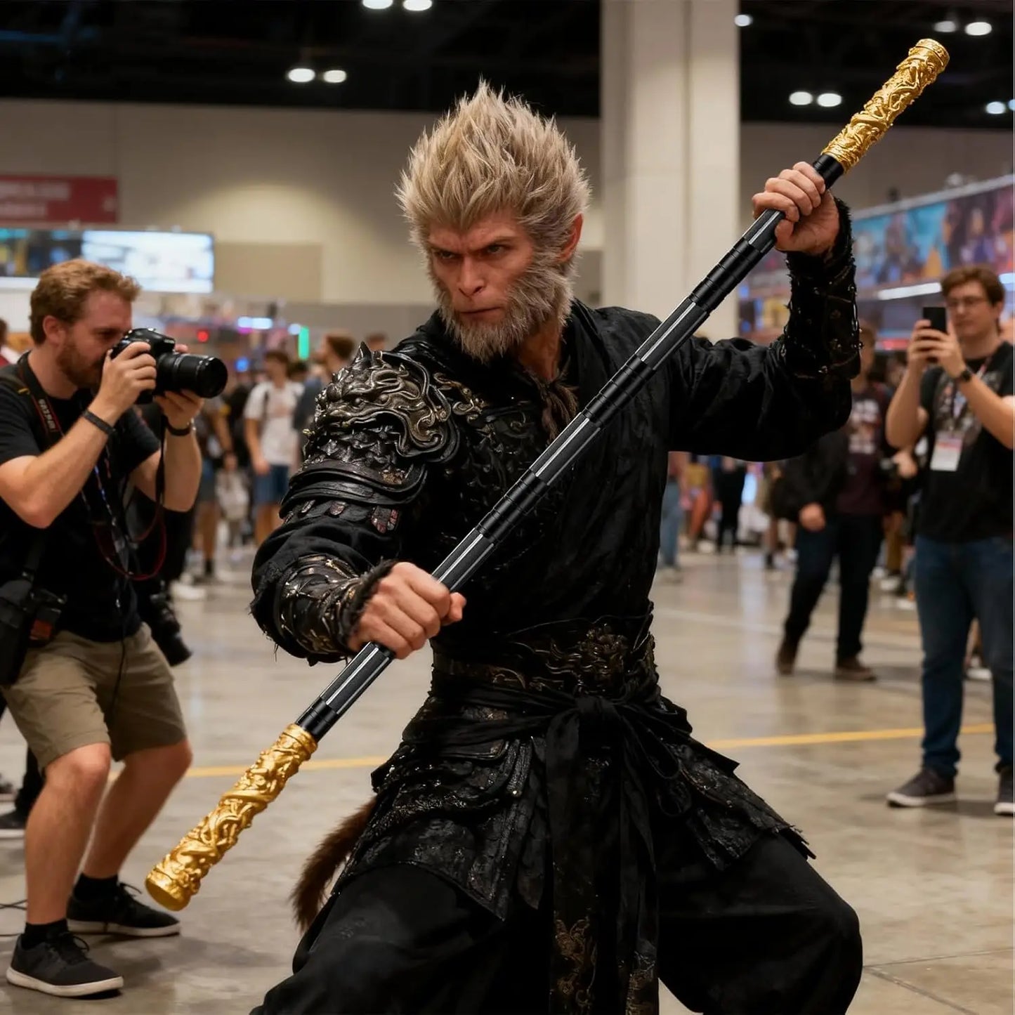 Tactical Hiking Stick-53' Trekking Poles  Hiking/Cosplay