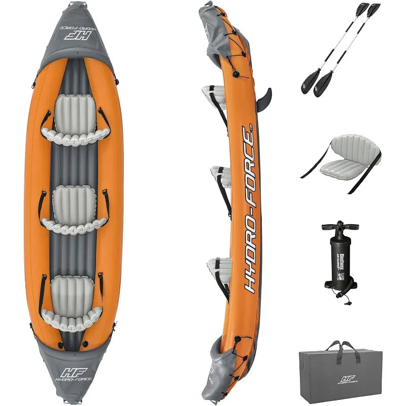 Hydro-Force 9'2"x 34"  Inflatable Kayak Set