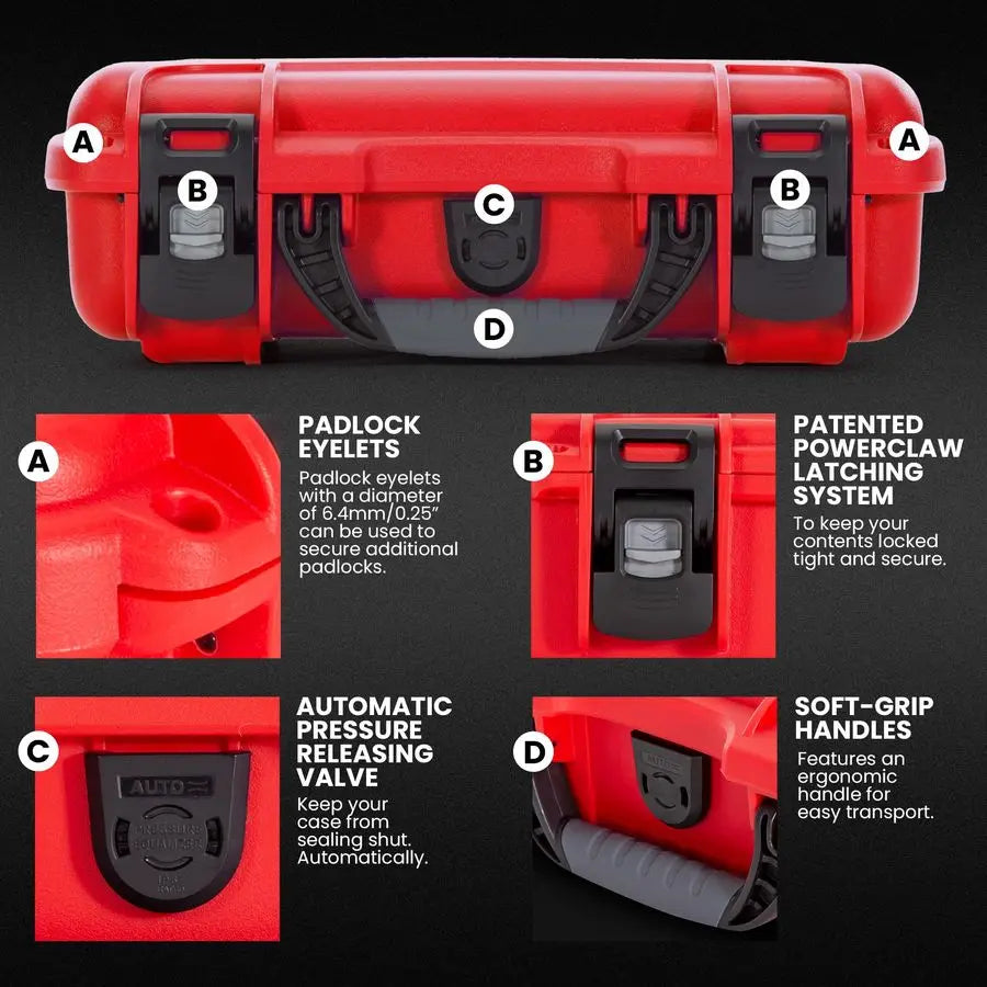 909 Waterproof Durable Medical First Aid Organizer