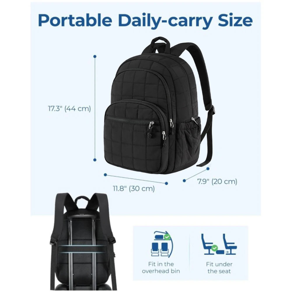 15.6 Inch Women's Backpack School Bag Girls