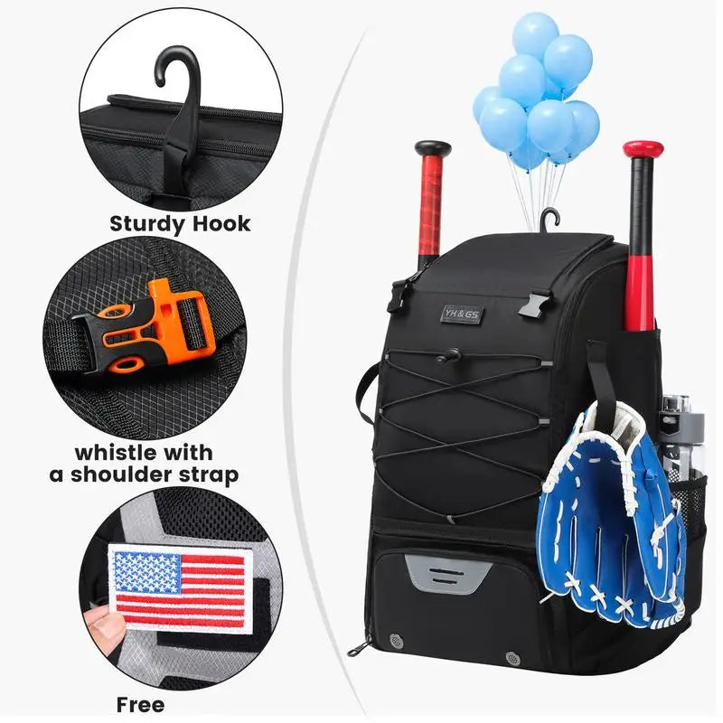 Baseball Equipment Bag Baseball/Softball Backpack