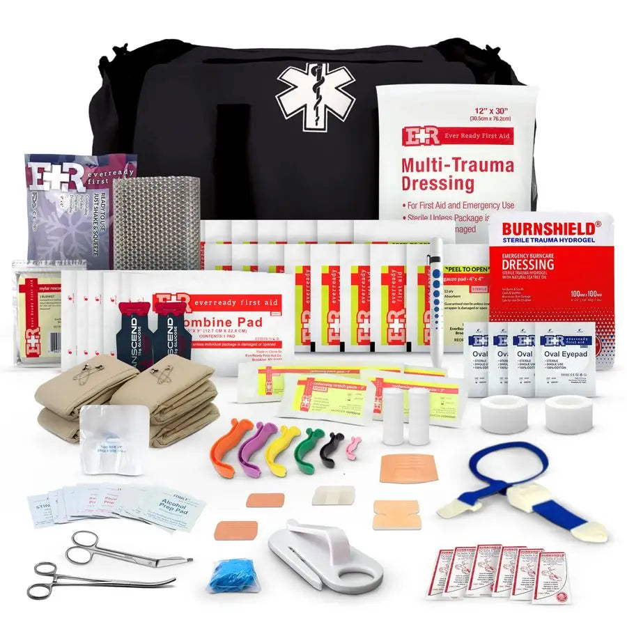 Responder Trauma First Aid Bag Fully Stocked