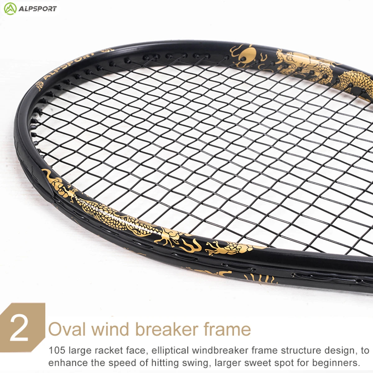 ALPSPORT JL T800 Carbon Fiber Tennis Racket