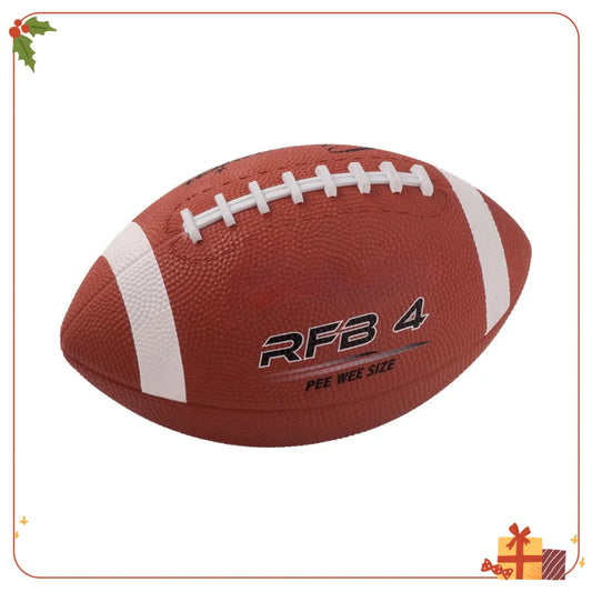 Rubber Football - Durable All-Weather Grip