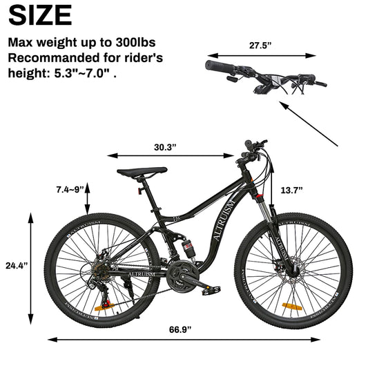 ALTRUISM H6 26 Inch Mountain Bike-Adults