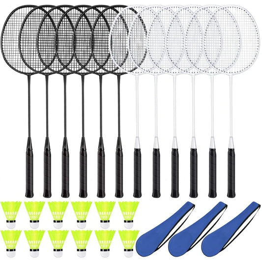 12 Pack Badminton Rackets Set I