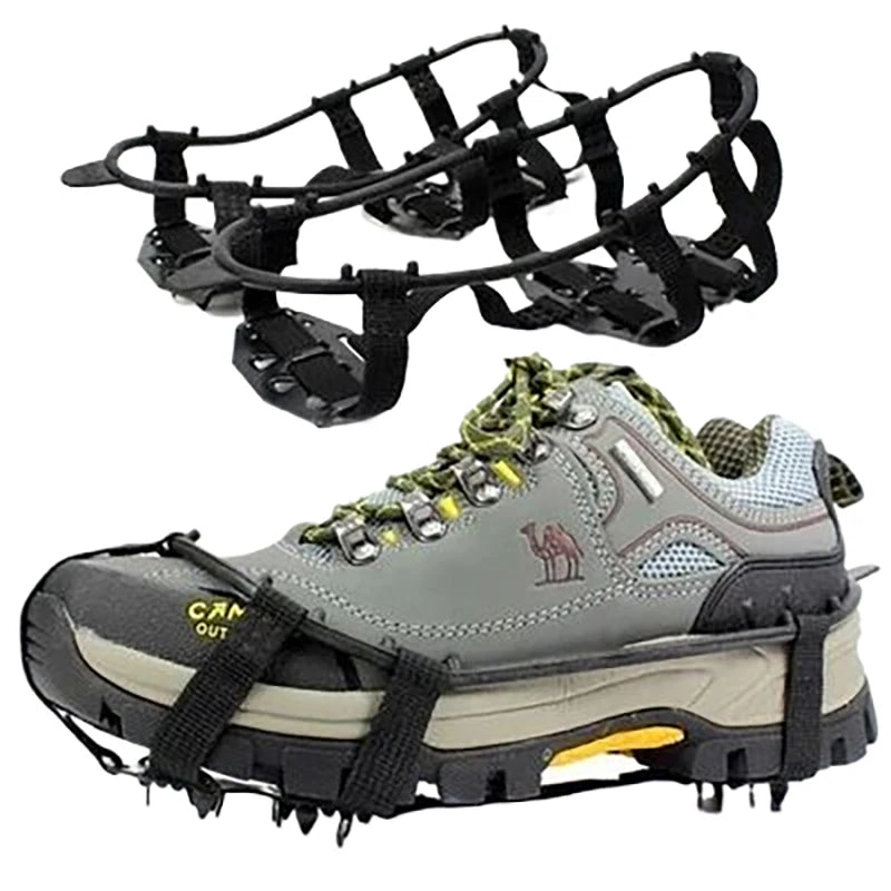 1 Pair Crampons Shoes Cover 24 Teeth
