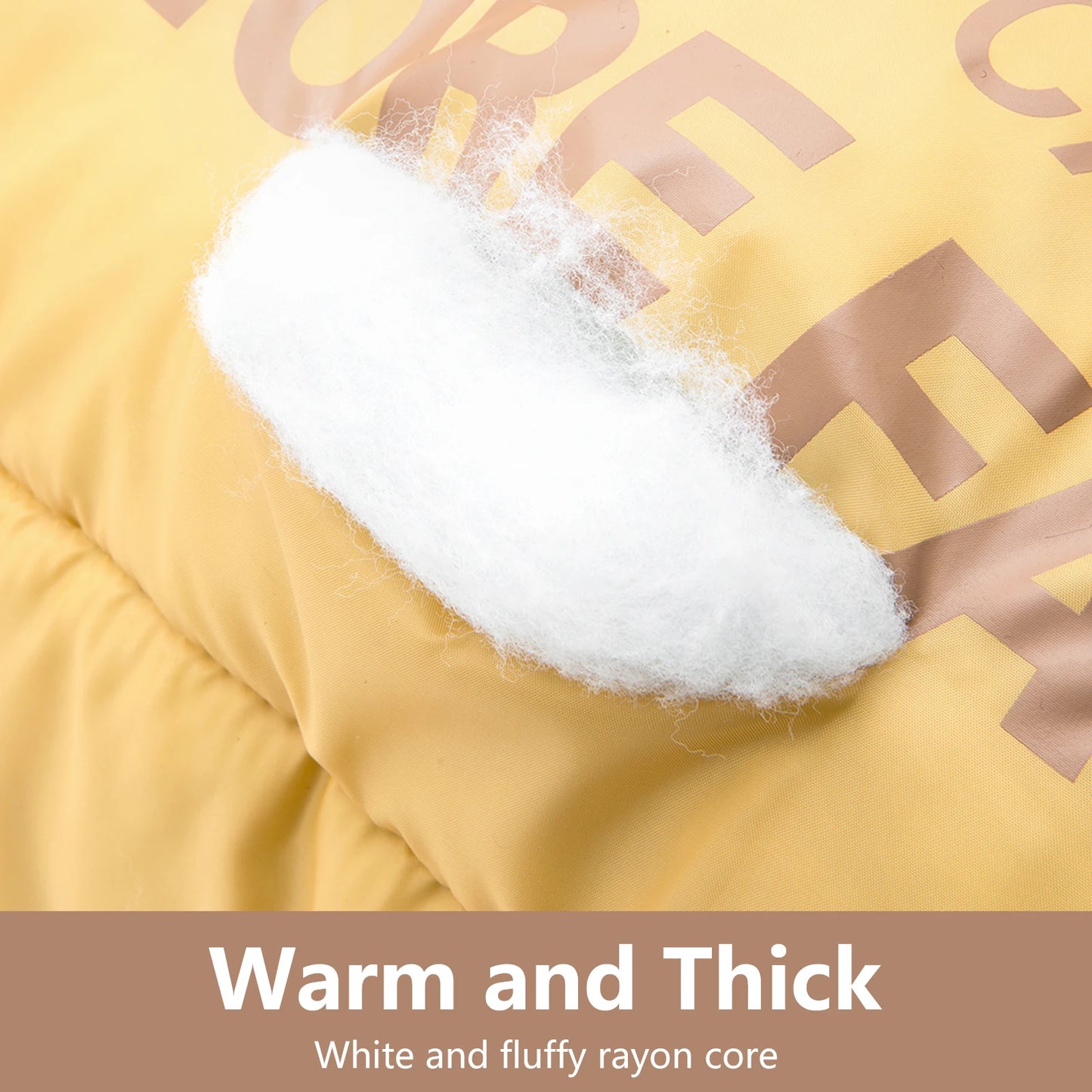 BSWOLF 2 Person Camping Sleeping Bag Four Seasons Portable Winter Sleeping Bag for Outdoor Camp Travel Hiking