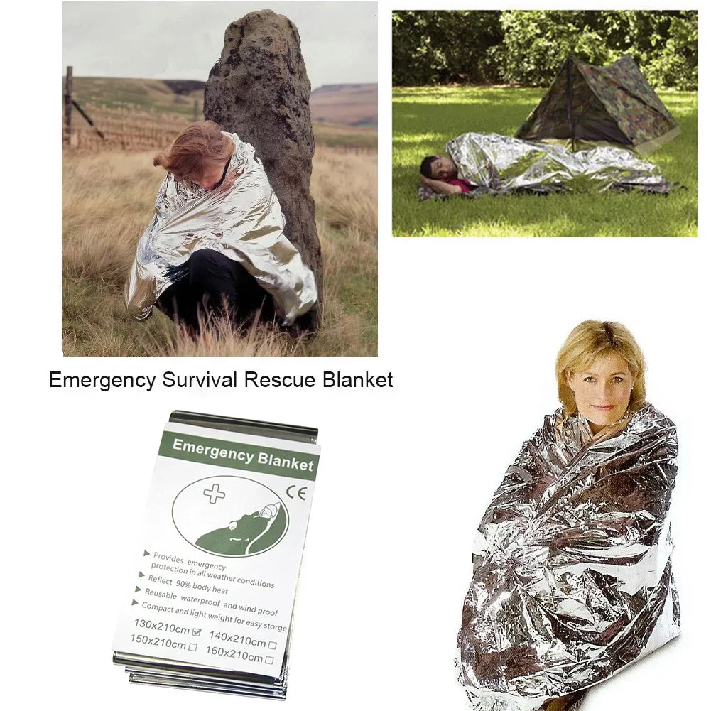 1-20PCS Emergency Blanket