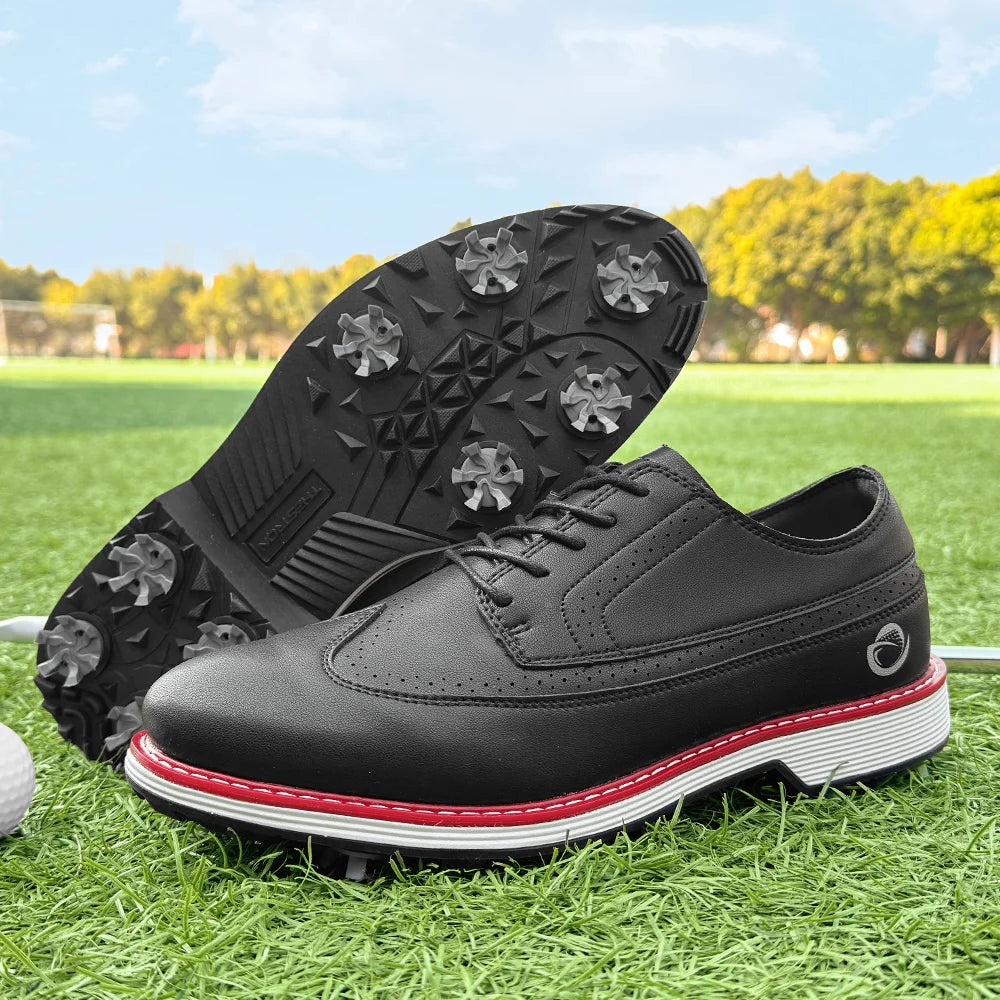 New Golf Shoes Spikes Men Size 7-14