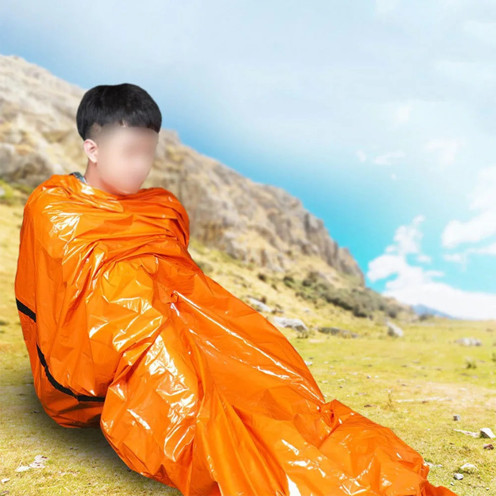 2/3/6pcs Emergency Blanket Waterproof Survival Sleeping Bag