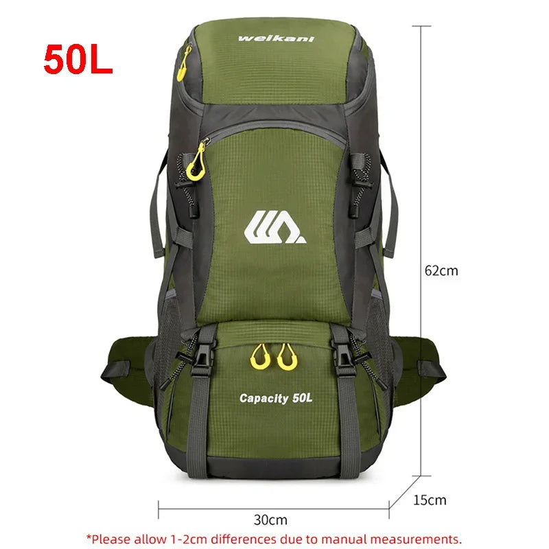 Travel Backpack Camping Men Large Hiking Bag