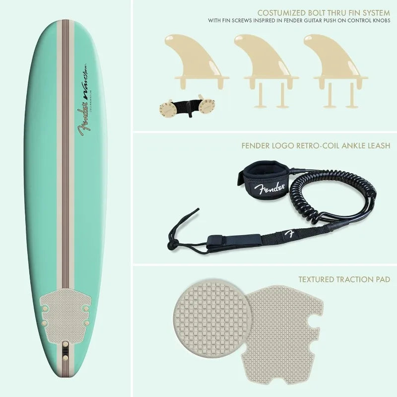 Collaboration 8ft Surfboard