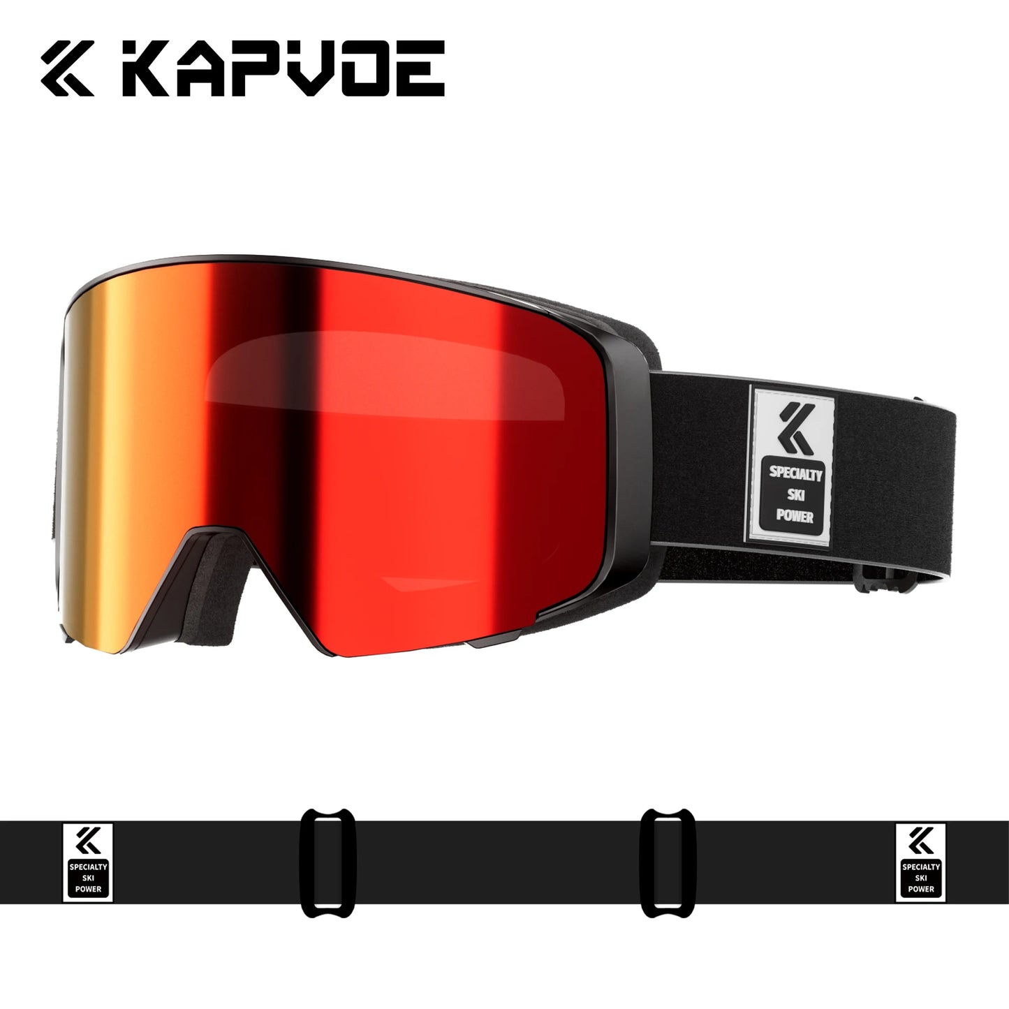 KAVOE Outdoor Photochromic Ski/Snowboard Goggles Anti-FOG