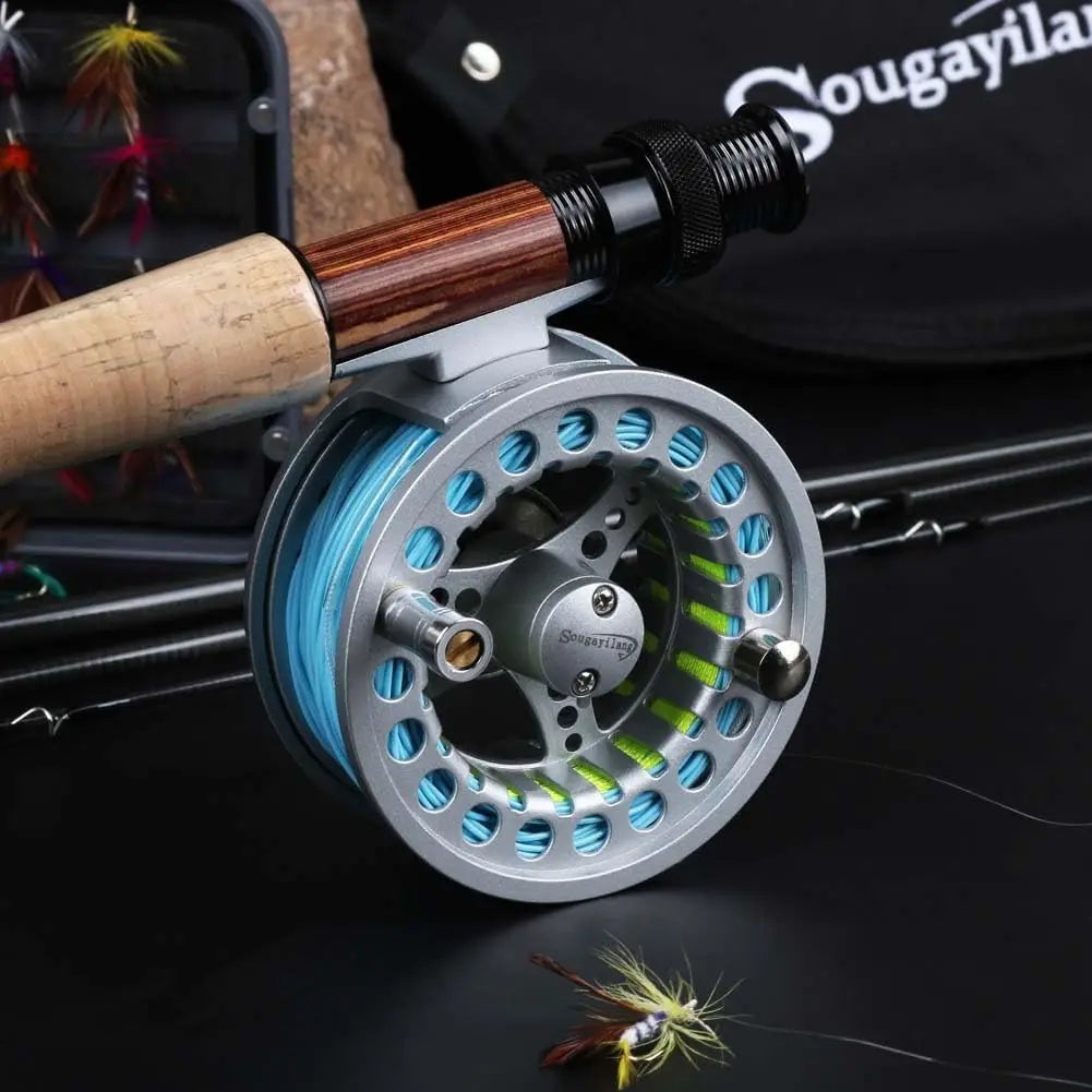 Complete Fly Fishing Rod/Reel Combo Kit