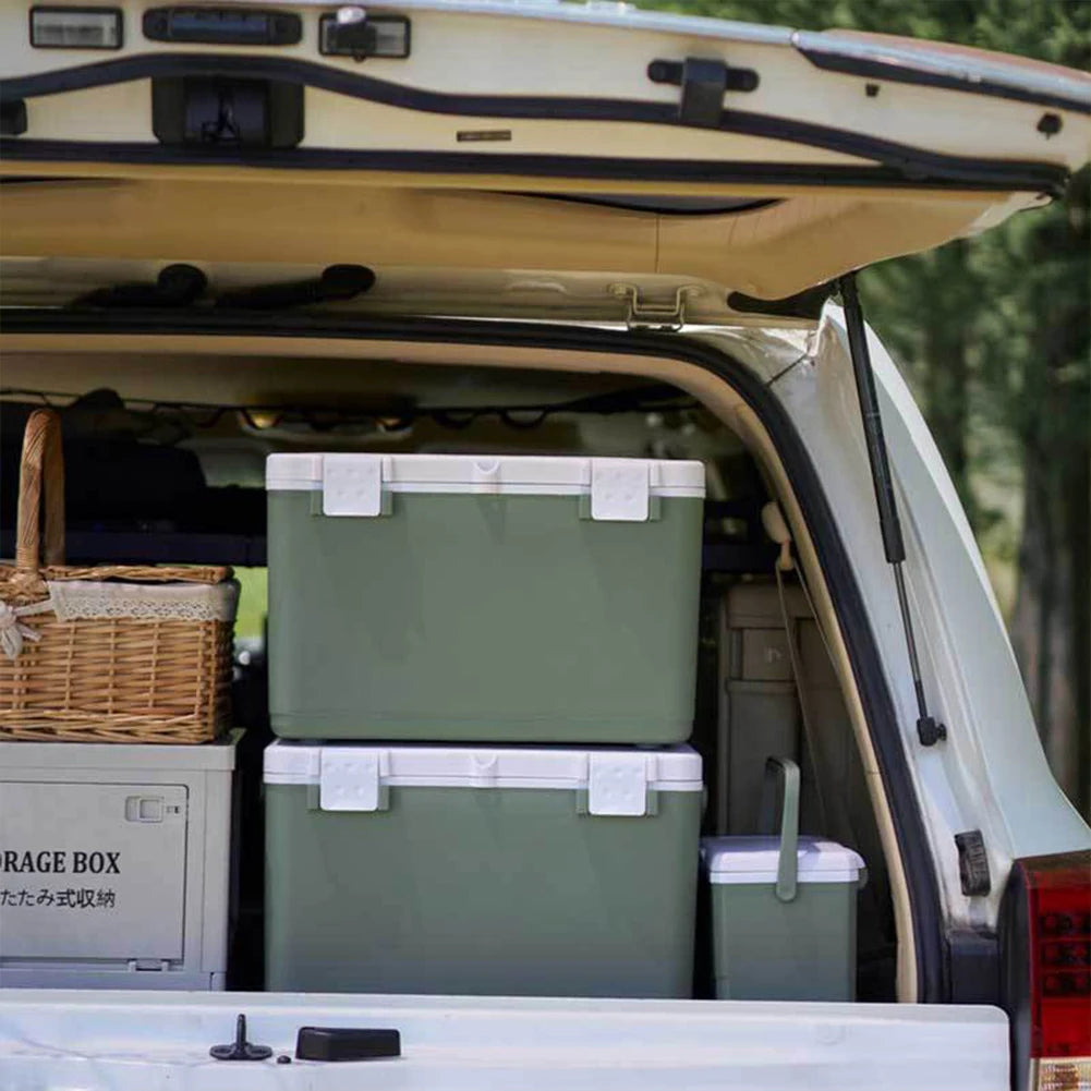 5/4.5L Camping Car Refrigerator w/Handle Mini Freezer