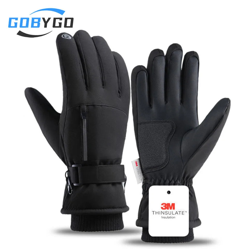 1Pair Winter Ski Gloves
