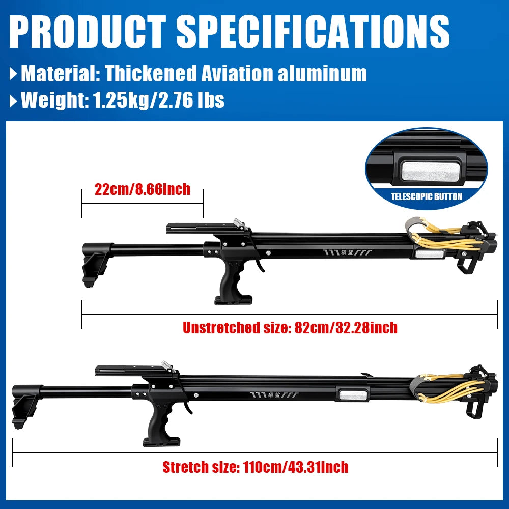 Heavy-Duty Fishing Slingshot/Catapult