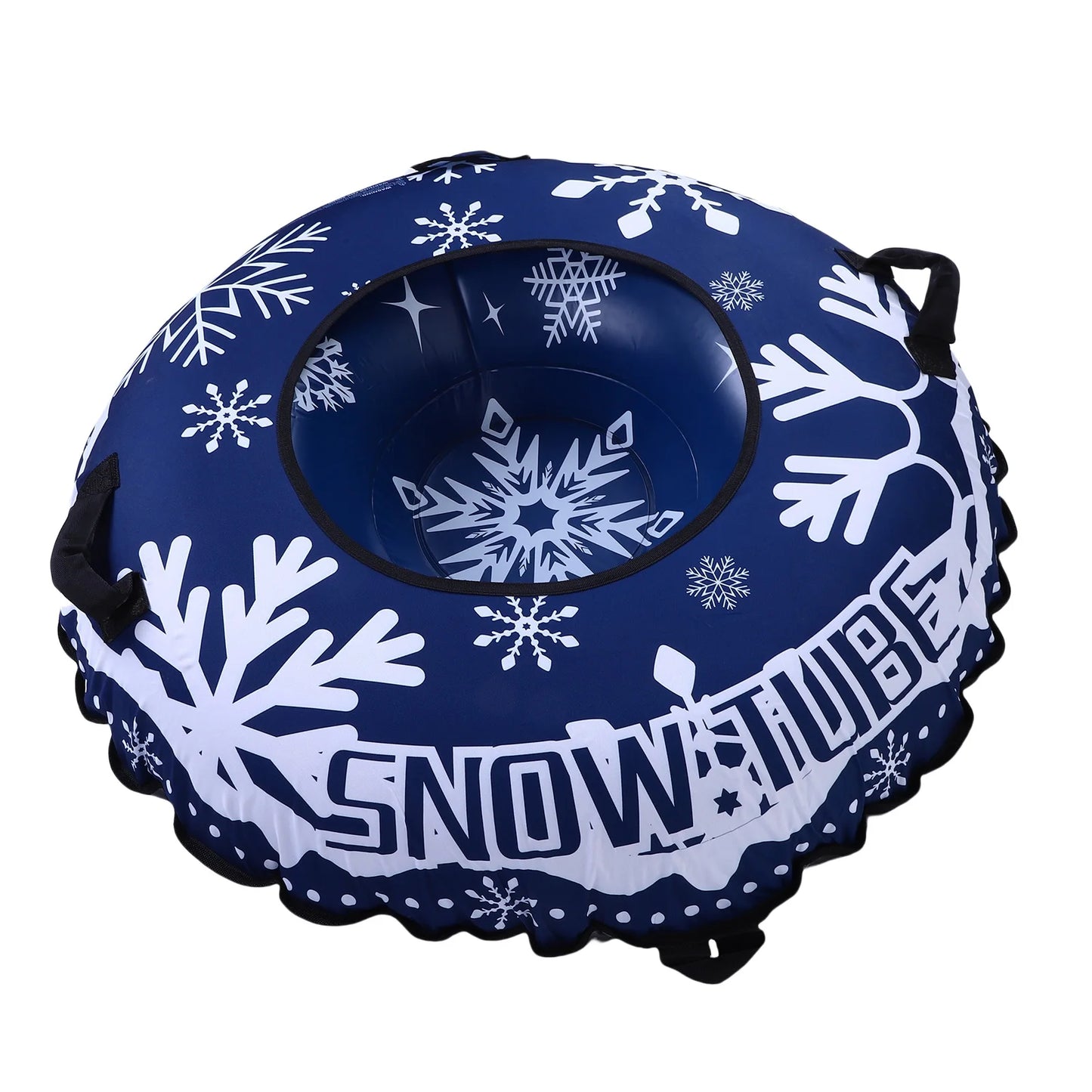 Inflatable Snow Tube With  Handles/Tow Rope