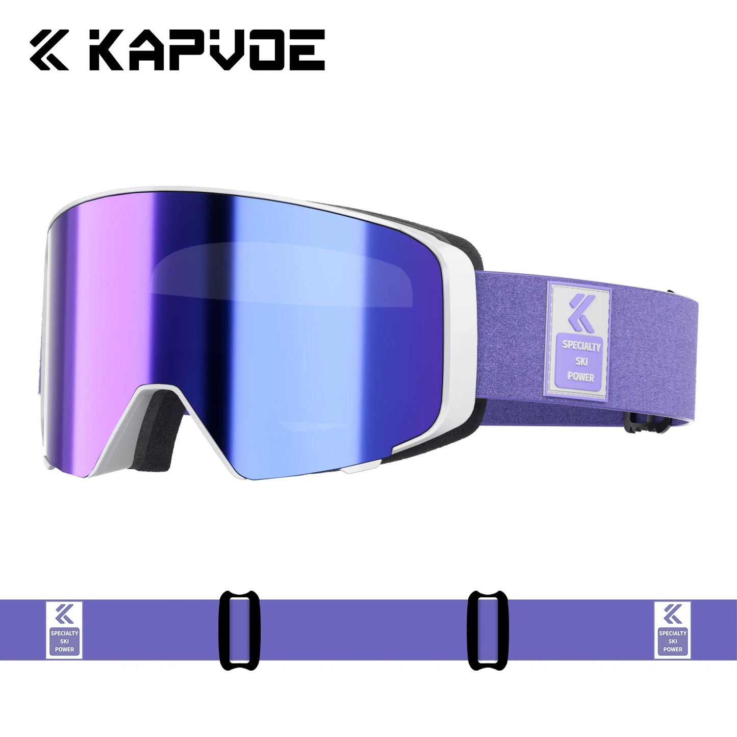 KAVOE Outdoor Photochromic Ski/Snowboard Goggles Anti-FOG